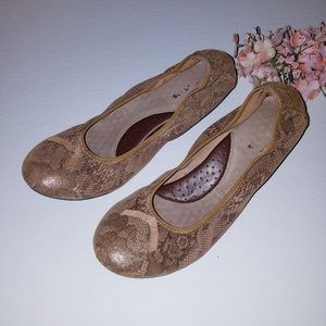 Hush Puppies ballet elastic wedge 9.5 41.5